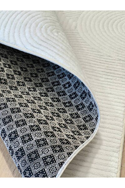 Faiend Washable Cotton Nordic Style Premium Puffy Plush Runner – Living Room and Hallway Carpet (74)