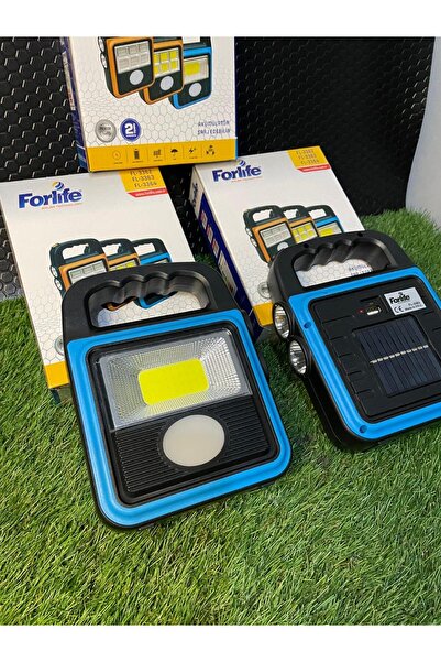 bestwork 20W Solar Fener IP65 6500K 320 Lümen USB Şarjlı Güneş Enerjili Taşın...