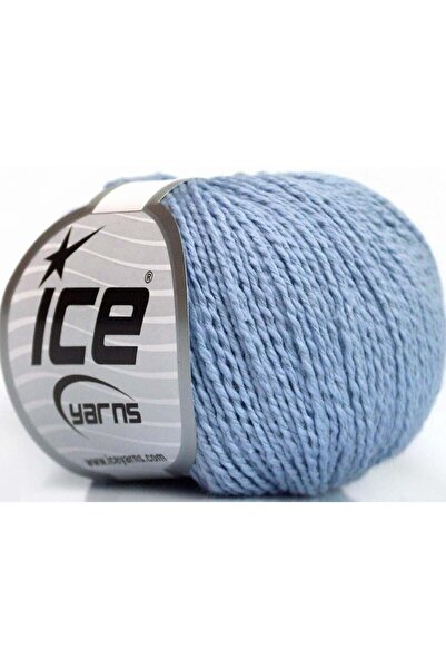 Ice yarns 4x50 جرام. حرير قطني، قطن أرجواني فاتح فاخر، حرير، خيوط صيفية، قطن