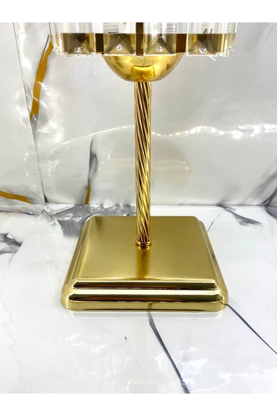 Decodelight Modern Lampshade Models with Gold Plated Legs and Glass Hats