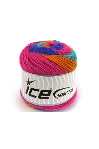 Ice yarns مجموعة من 3 × 100 جرام من خيوط آيس يارنز كيكس نابوليتانو، أرجواني، ...