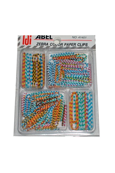 Abel Zebra Paper Clips