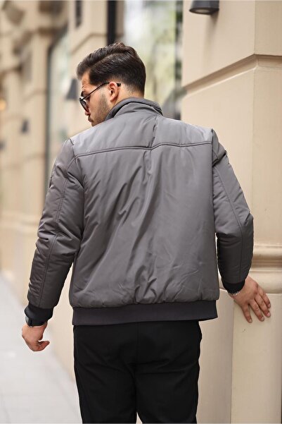 HI MEN Bomber Coat Fiber Embroidered Comfort