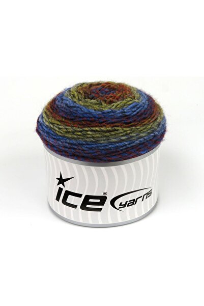 Ice yarns مجموعة من 3 × 100 جرام من خيوط آيس يارنز كيكس ميلانج (15% صوف) خيوط...