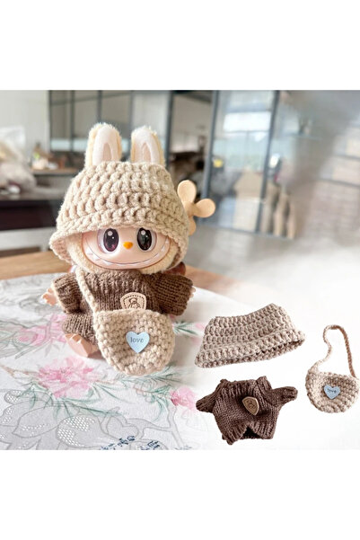 Choice مجموعة ملابس أطفال عالمية من LABUBU، مجموعة دمى لطيفة للعام الجديد، إكسسوارات يدوية الصنع، هدايا عيد الميلاد، Popmart Bu.