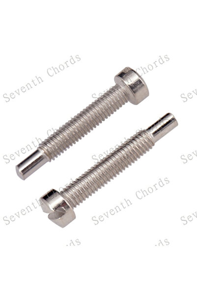 Choice silver x12pcs 12Pcs/lot Polepiece Screws For Electric Guitar Humbucker...