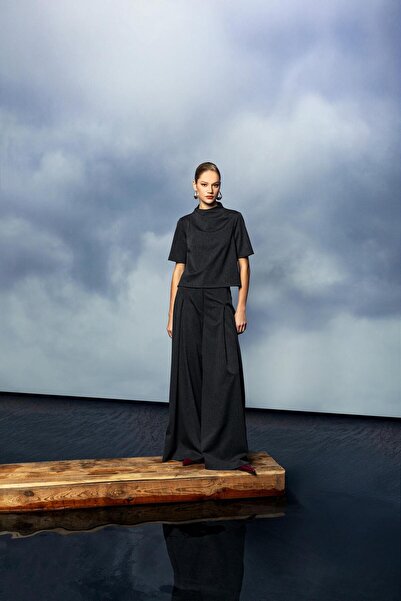 KAMEYA GENİŞ PAÇA UZUN PANTOLON 26W20819