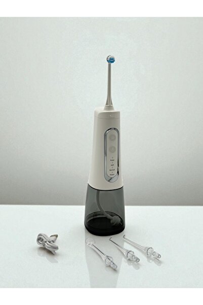 B&D ORAL IRRIGATOR WATER FLOSSER 360 NOZZLE PORTABLE 300ML TANK