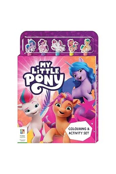 Hinkler My Little Pony 5 Pencil Colouring & Activity Set