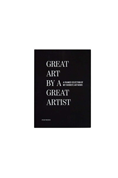 PRINTWORKS Album/carte cu amintiri, Printworks, Great Art, negru