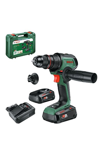 Bosch AdvancedDrill 18V-80 Quicksnap 2 x 2,5Ah Akülü Darbeli Matkap - 06039E2002