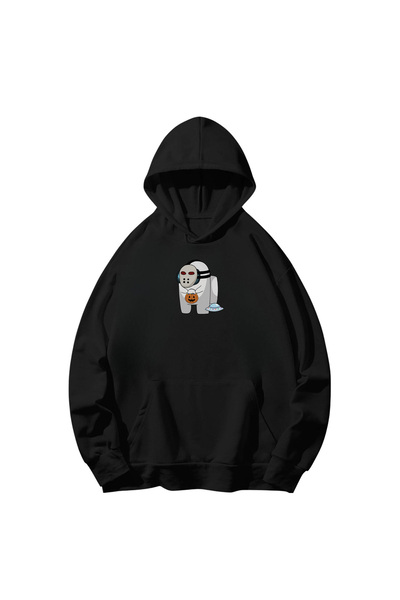 SVART WEAR Hanorac cu mânecă lungă din bumbac imprimat Among Us tricou