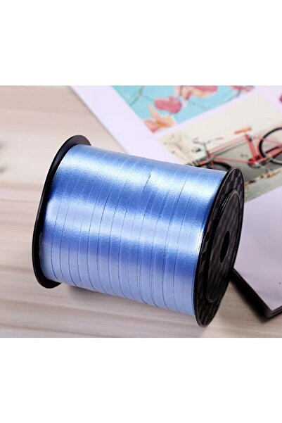 Flippy Blue Raffia Ribbon for Balloons, - 200 m Roll