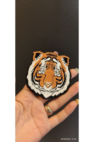 Gönülden Tasarım APLIQUĂ DE CUCIT TISSAT PUNCH-APLIQUĂ CU ADHESIV 7X7 CM