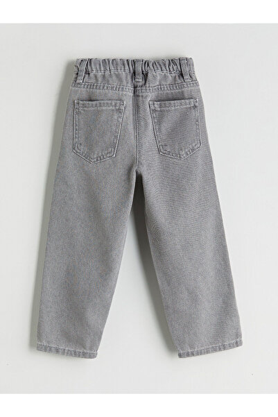 LC Waikiki Yeni Sezon Beli Lastikli Kız Çocuk Jean Pantolon