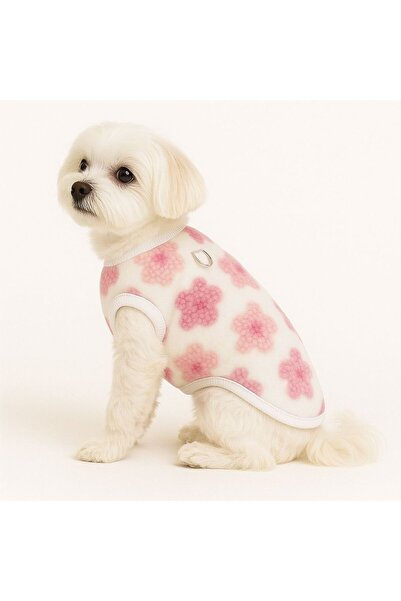 Dolce Pets Kedi Köpek Kıyafeti Çiçekli Yelek