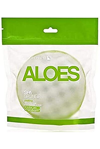 Suavipiel إسفنجة استحمام - أخضر وأبيض - 23 جرام - عبوة من قطعتين