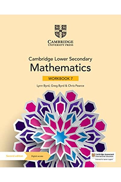 Cambridge كتاب تمارين الرياضيات للمرحلة الإعدادية الصف السابع مع إمكانية الوص...