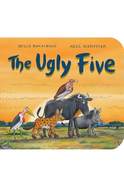 Scholastic كتاب الملصقات الخمسة القبيحة