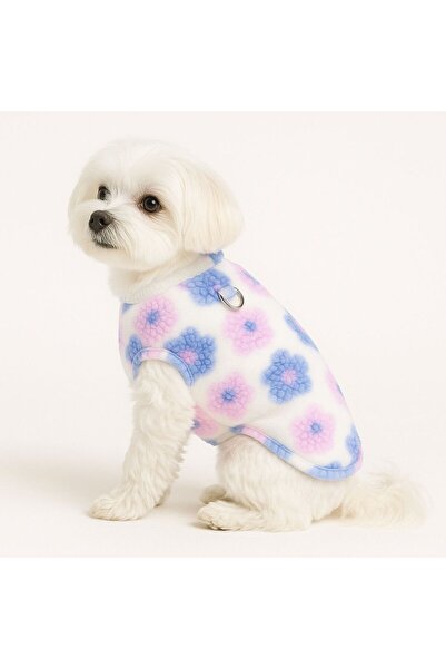 Dolce Pets Kedi Köpek Kıyafeti Çiçekli Yelek