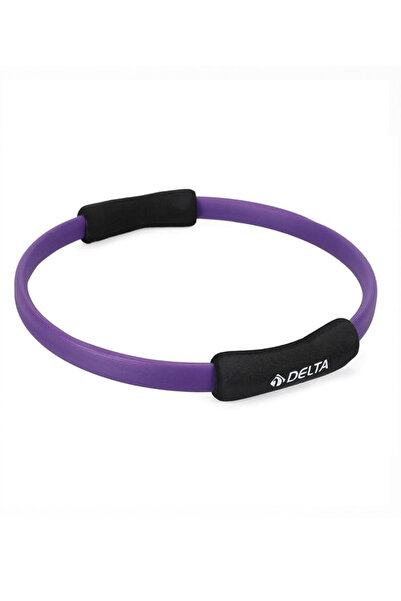 Delta 35 Cm Süngerli Pilates Çemberi Sünger Tutamaçlı Fiberglas Çember