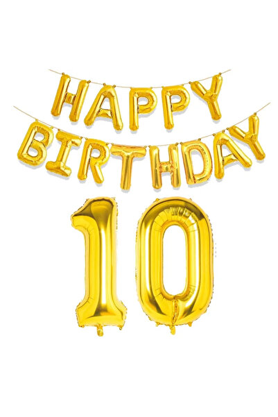 Choice أخرى كما في الصورة عيد ميلاد 10 15 قطعة بالونات عيد ميلاد سعيد ذهبية م...