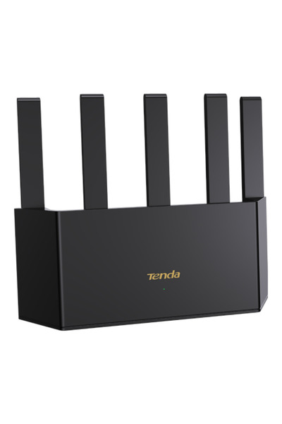 Tenda Wireless Router WiFi 6, 4 x Gigabit, Dual-Band, AX3000, Management - TND-RX12L-PRO