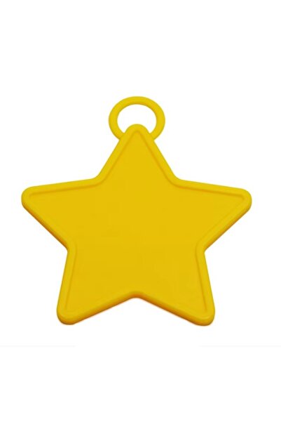 Flippy Set 4 Weights for Helium Balloons, Flippy, 60 grams, Plastic, Star Shape, Multicolor
