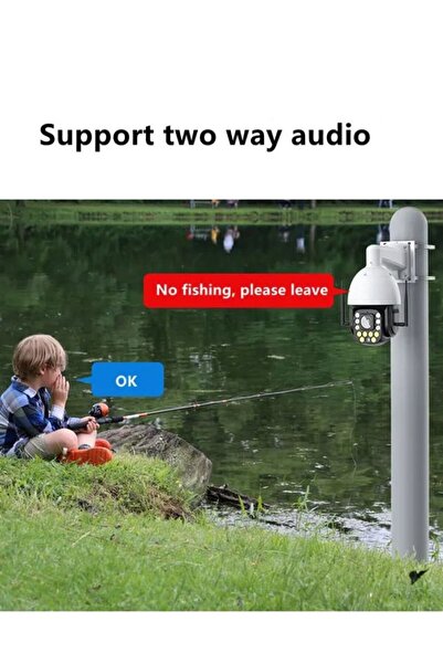 OEM Professional 4G/Wi-Fi/LAN Surveillance Camera TSS-40ZOM5, Ultra HD 5MP, PTZ 360°