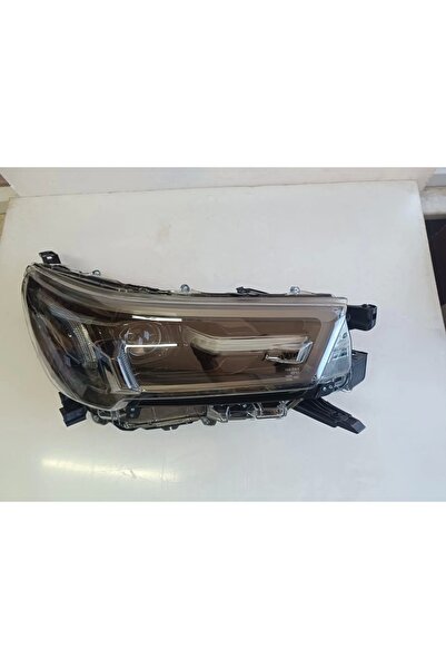 İthal TOYOTA HİLUX SAĞ ÖN FAR HİLÜX YAZILI İÇİ KOYU GRİ LEDLİ SIFIR 2021-2024
