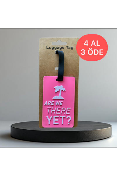 Atelier Licia Suitcase Tag Colorful Silicone Name Tag Luggage Tag-Bag Accessory