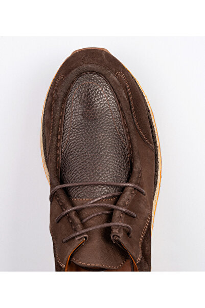 MARCOMEN Erkek Süet Casual Ayakkabı Kahverengi