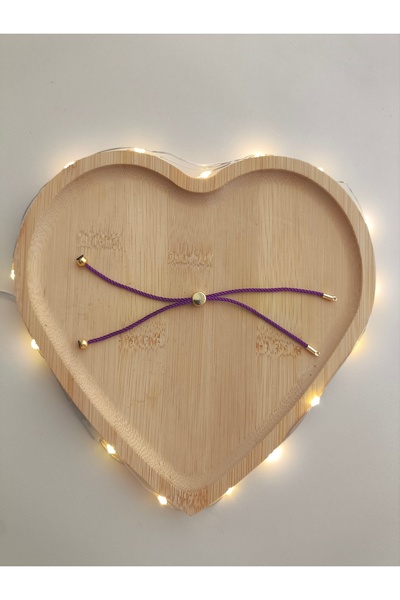 SESİKA HOBİ Brățară de mână preformată de culoare violetă cu capăt galben (2 ...