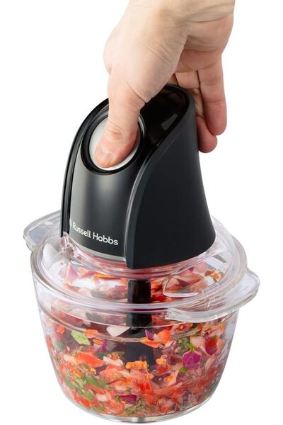 RUSSELL HOBBS مفرمة صغيرة سعة 500 مل، 350 واط، لون فحمي غير لامع 27131