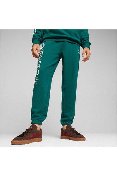 Puma Mens x STAPLE Sweatpants - Green