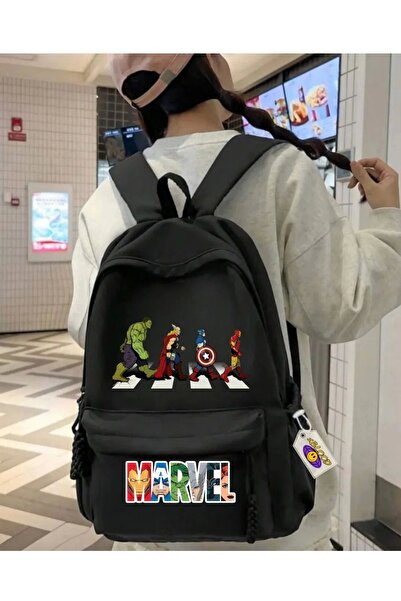 1blood حقيبة ظهر مدرسية مطبوعة من مارفل