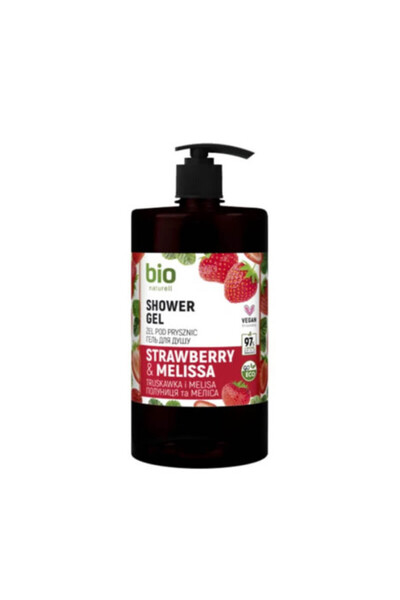 BIO Naturell Gel de Dus cu Capsune si Melisa (roinita) 946 ml