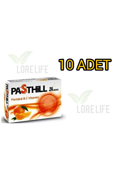 LedaPharma LEDA PASTHİLL PORTAKAL 24 LÜ X 10 ADET