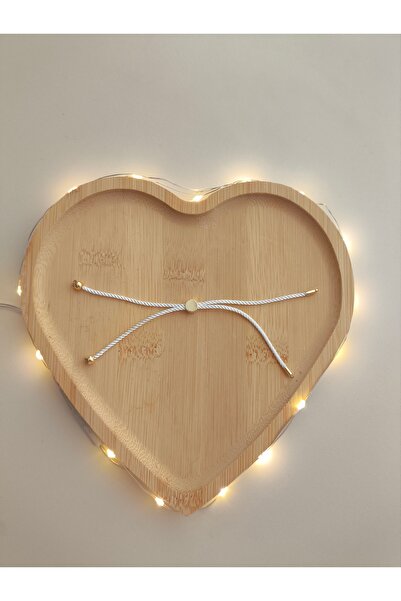 SESİKA HOBİ Brățară albă cu șnur pentru brățară, cu capăt galben (2 bucăți) 1...