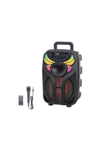 Tiknal 10W Karaoke Speaker with Mic & LED Lights