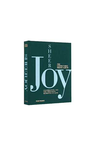 PRINTWORKS Photo album 60 photos 10 x 15 cm, Printworks, Sheer Joy, green