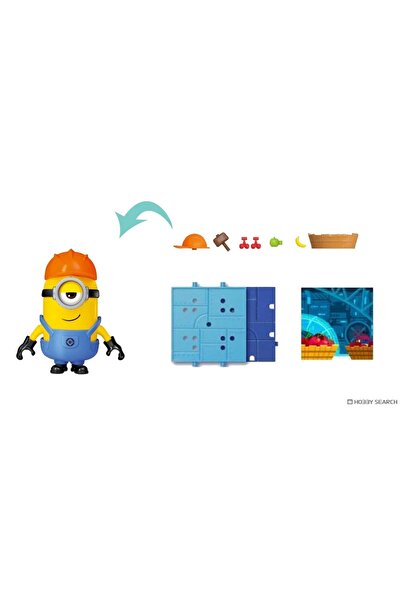 BLOKEES مجموعة نماذج بريكول ستيوارت مينيون جيلي فاكتوري | مجسم شخصية ديسبيكابل مي قابل للبناء