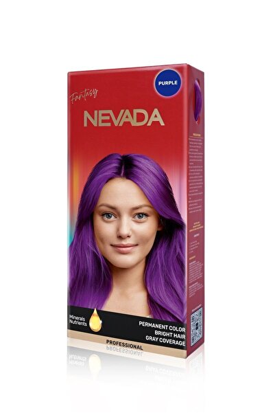 NEVADA صبغة شعر نسائية درجة 0.22 (ارجواني) من نيفادا