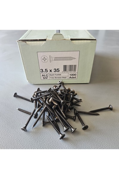 Selectron 3.5X35 ALC SIV Sivri Uçlu Alçıpan Vidası 1000 Adet