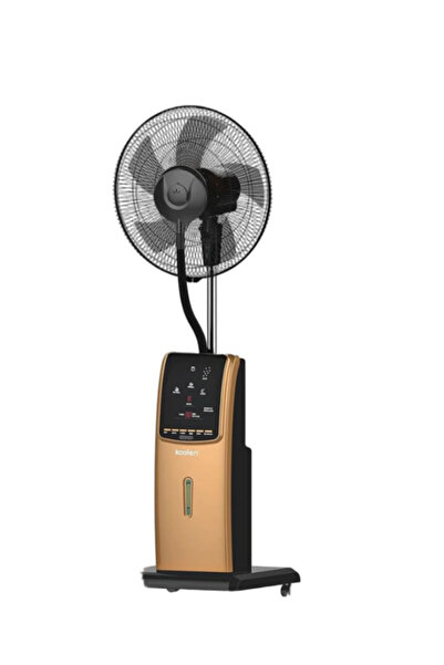Koolen 100 Watts Stand Mist Fan, 16-Inch Size, Golden