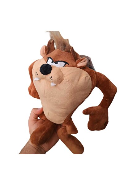 LRS STORE 30 cm Lisanslı İthal Tazmanya Canavarı Peluş Oyuncak – Looney Tunes Koleksiyonluk Orijinal