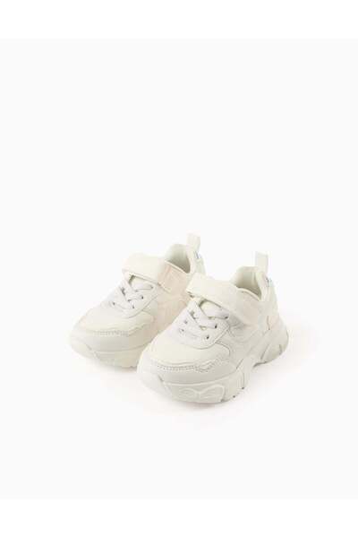 Ziddy Superlight Runner' Trainers for Baby Girls, White/Iridescent