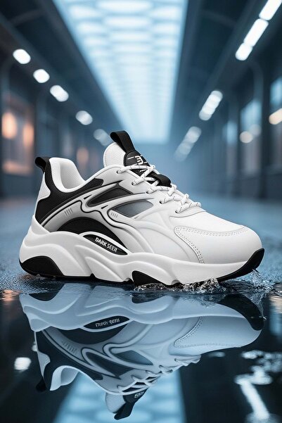 DARK SEER DS STORM Weiß Schwarz Unisex Sneaker