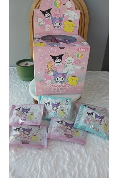 Kidyco.Store Kuromi Süpriz Paket Figür Silgi ( 1 Adet )