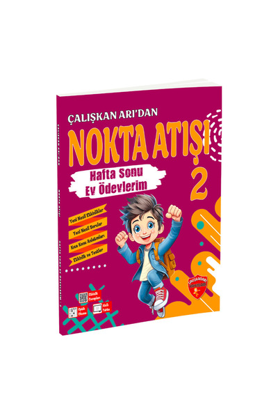 Çalışkan Arı Yayınları ÇALIŞKAN ARI 2. Sınıf Nokta Atışı Seti 5 KİTAP 2025